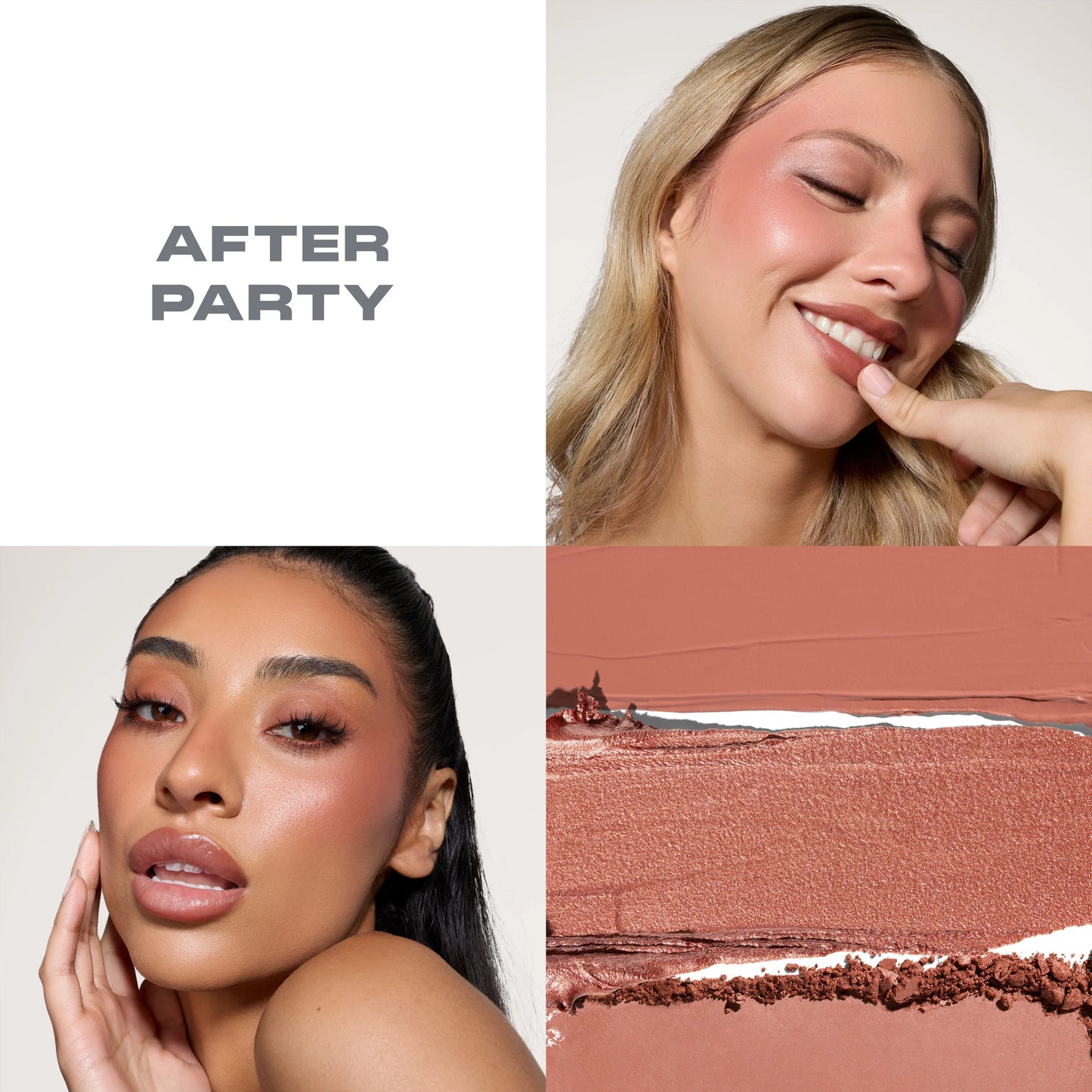 Morphe Cheek Thrills Multi-Finish Face Trio - After Party