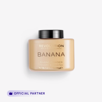 Makeup Revolution Loose Baking Powder Banana 32gm