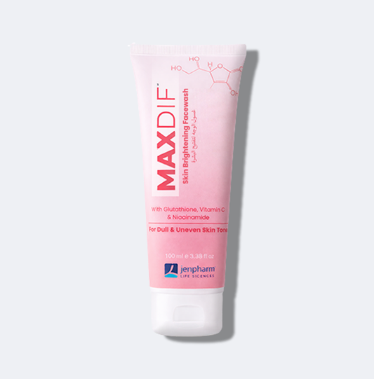 Jenpharm Maxdif Brightening Gel Face Wash 100Ml