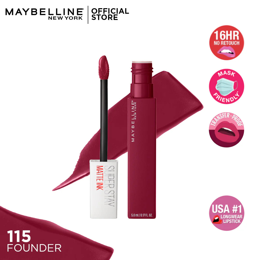 Maybelline New York Super Stay Matte Ink® Bold Long-Lasting Liquid Lipstick 