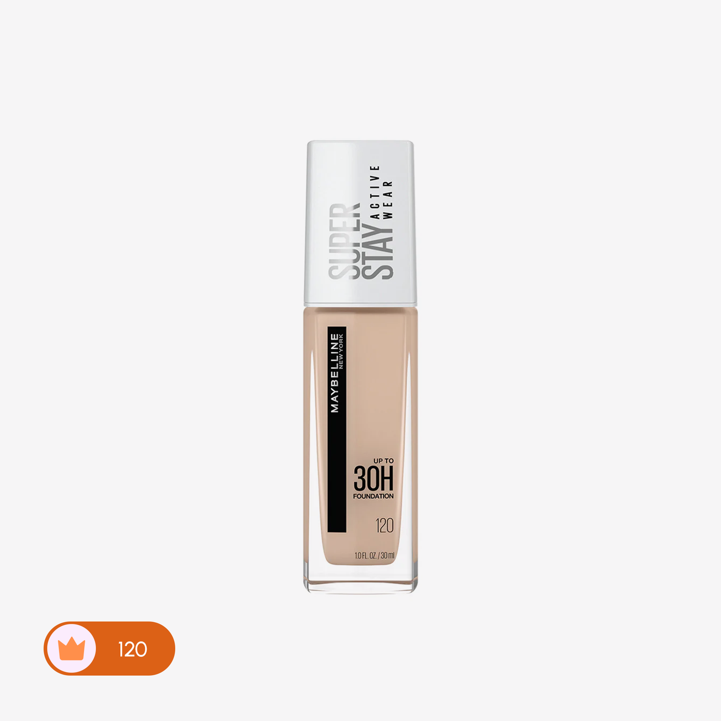 Maybelline - SuperStay Full Coverage 30H Liquid Foundation - 120