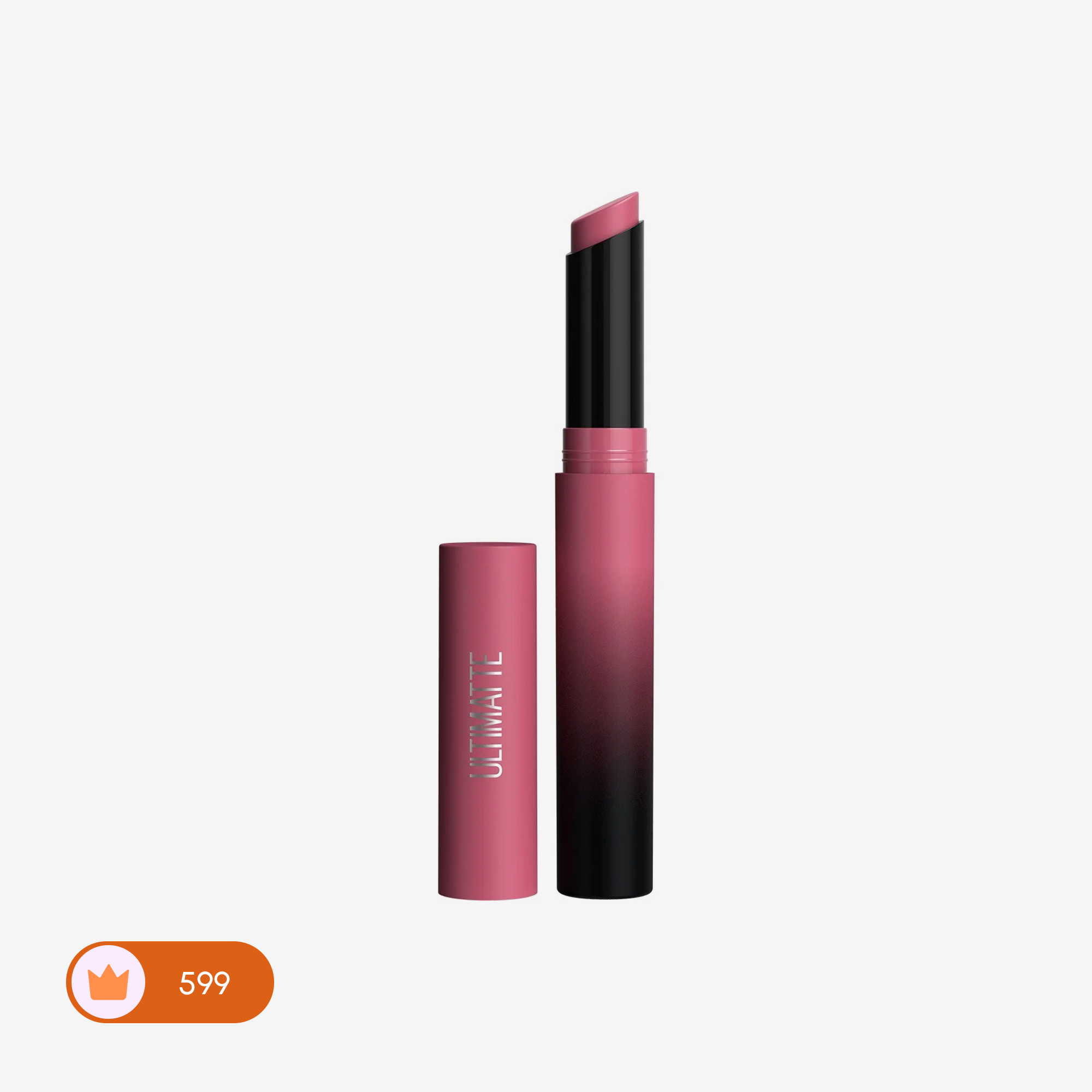 Maybelline New York Color Sensational Ultimatte Slim Lipstick, non-drying formula