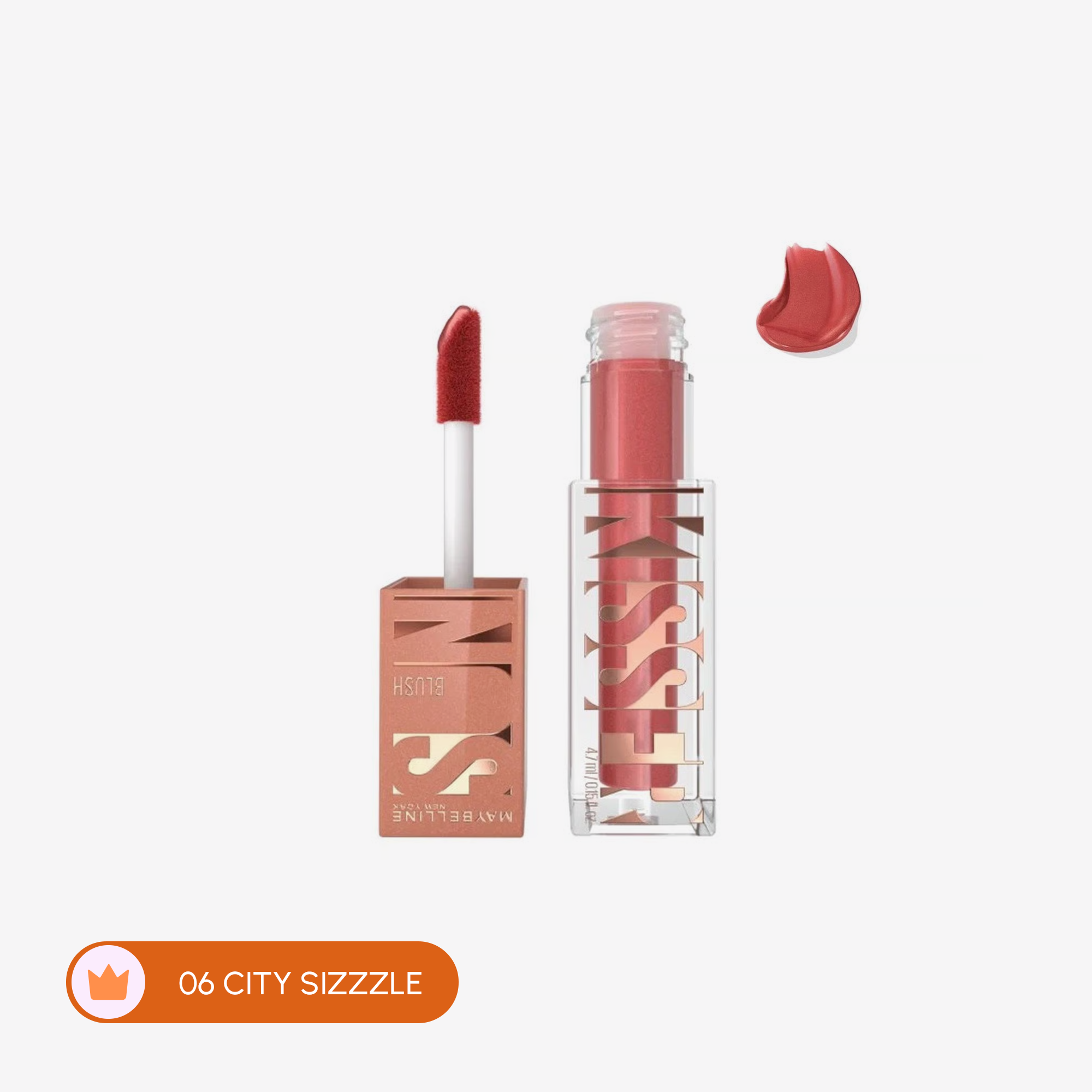 Maybelline New York, Sunkisser Liquid Glow Blush With Vitamin E