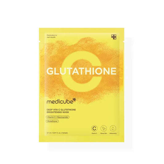 Medicube - Deep Vita C Glutathione Brightening Mask - 27g