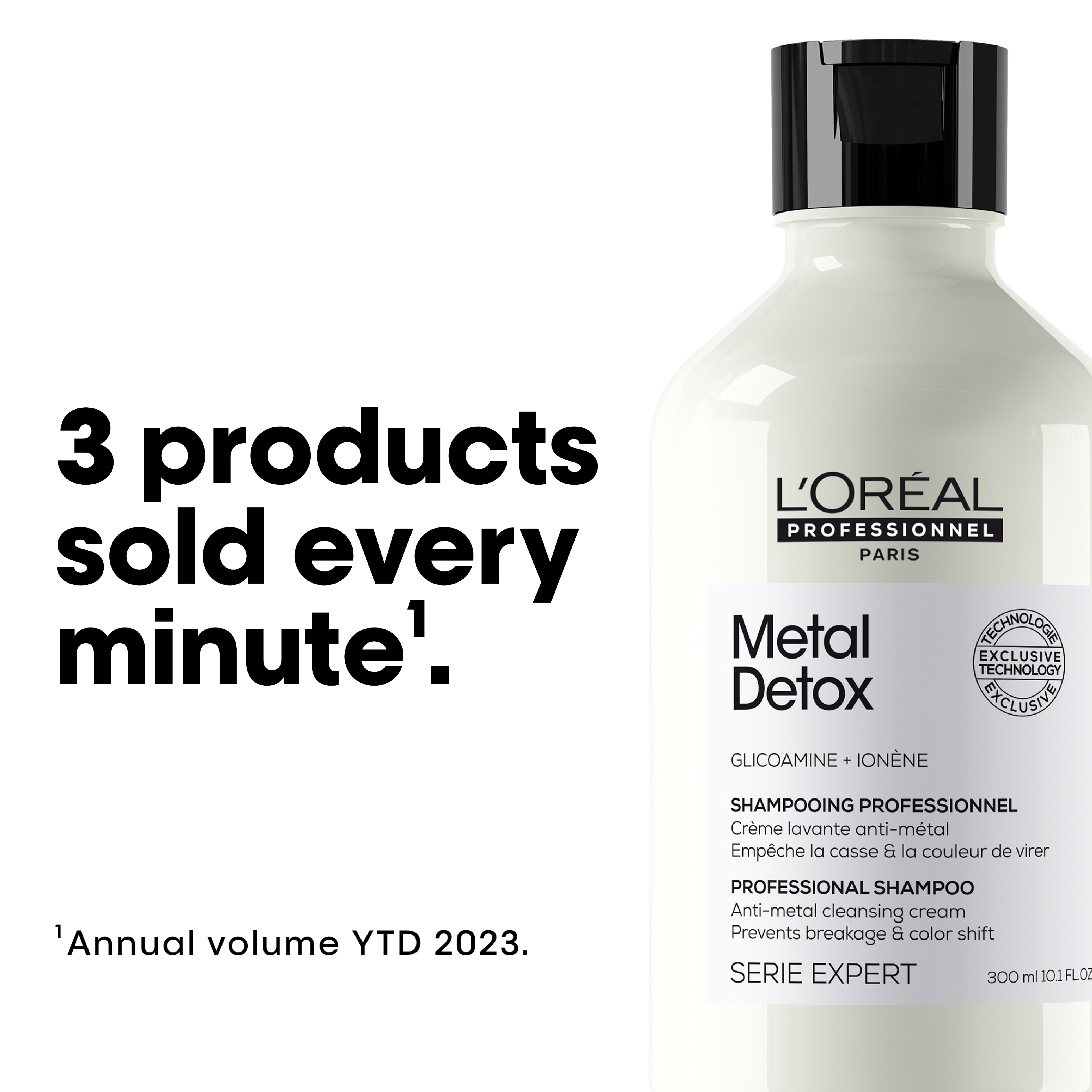 L'Oreal Professional - Serie Expert Metal Detox Shampoo 300 ML - Sulphate Free