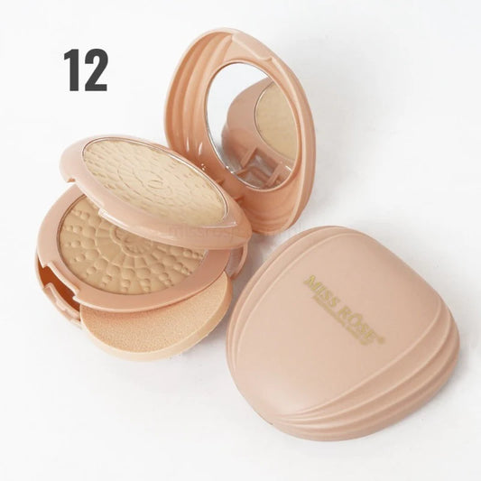 Miss Rose Dual Compact Powder 12