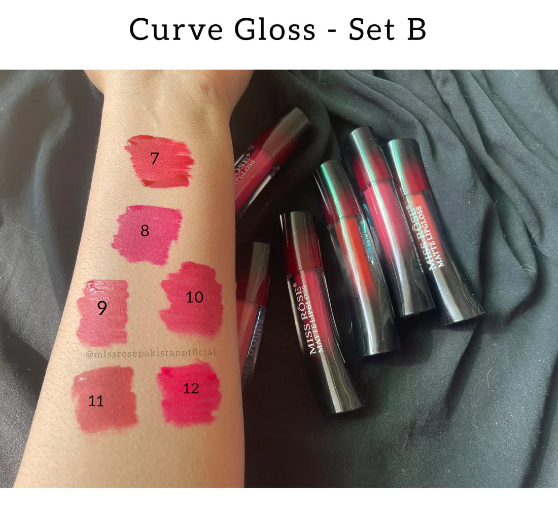Miss Rose Curve Lip Gloss Set b