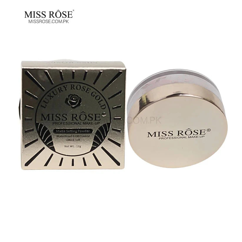 Miss Rose - Luxury Rose Gold Matte Setting Powder