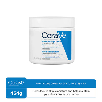 Cerave Moisturizing Cream For Dry To Very Dry Skin 454G