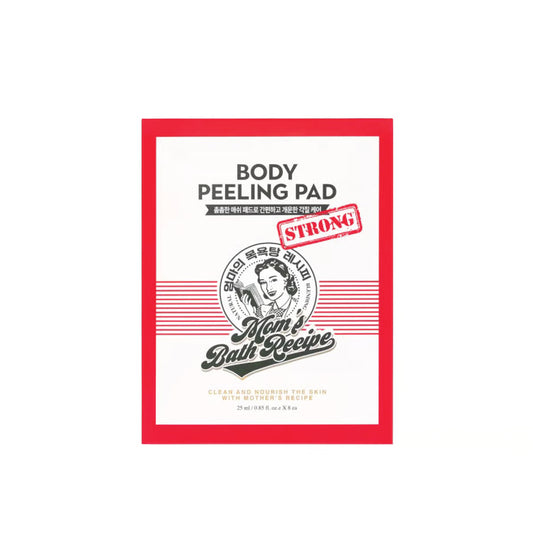 Mom's Bath Recipe Body Peeling Pad 25ml - Strong