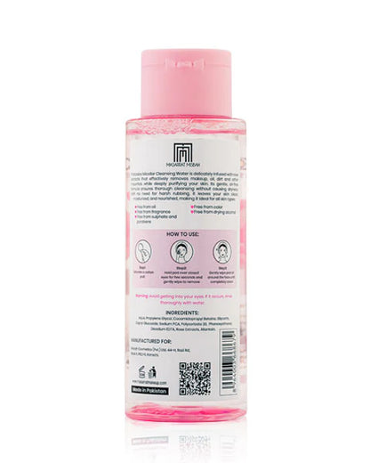 Masarrat Misbah - Micellar Cleansing Water - Rose