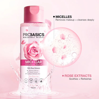 Masarrat Misbah - Micellar Cleansing Water - Rose