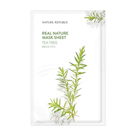 Nature Republic - Real Nature Sheet Mask Tea Tree - 23ml
