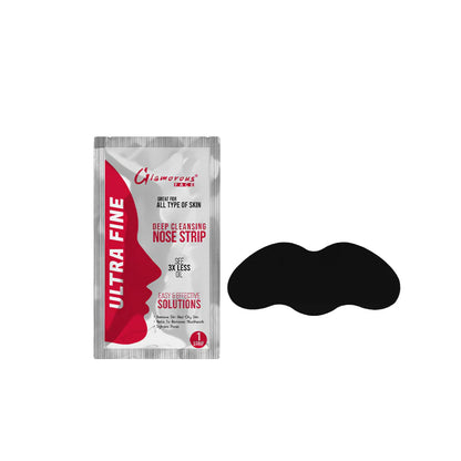 Glamorous Face - Ultra Fine Deep Cleansing Nose Strips (6 Strips) - Charcoal