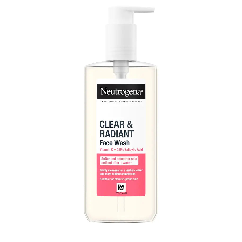 Neutrogena Facial Wash Fresh & Clear With Pink Grapefruit Pump 200M (Co)