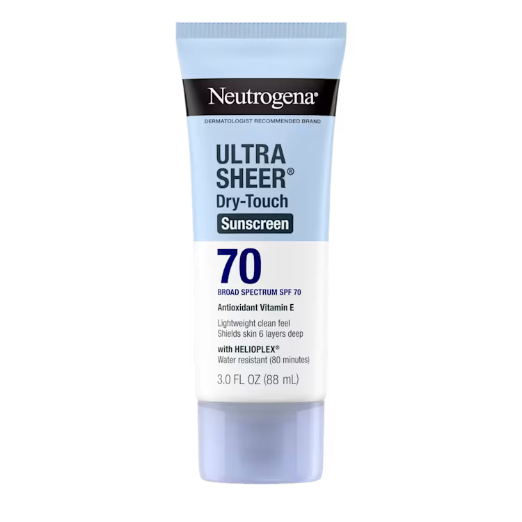 Neutrogena Ultra Sheer Dry Touch Sunscreen SPF70 88ML