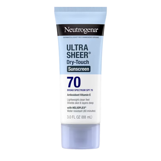 Neutrogena Ultra Sheer Dry Touch Sunscreen SPF70 88ML