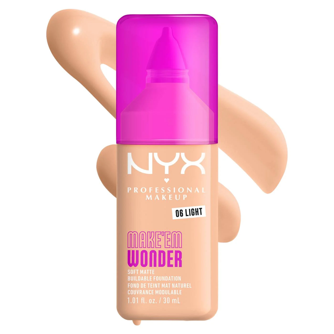 Nyx - Make 'Em Wonder Soft Matte Buildable Foundation - 30ml