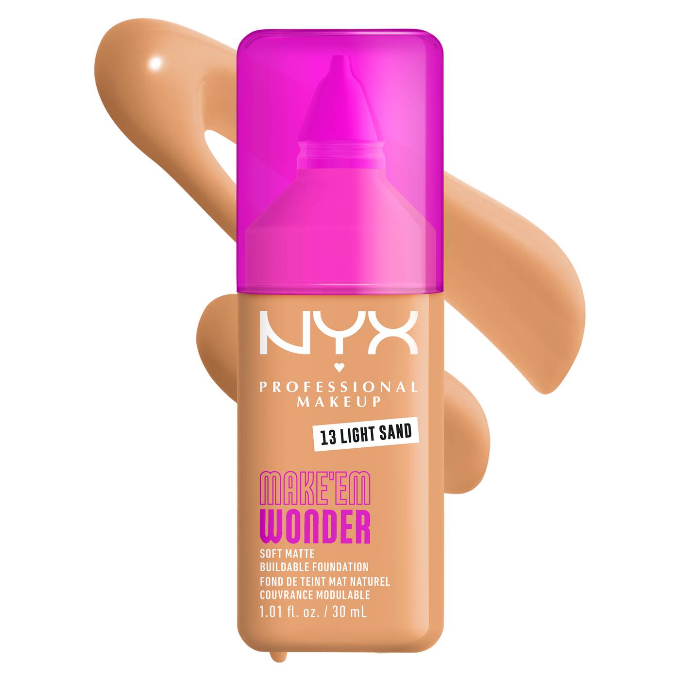 Nyx - Make 'Em Wonder Soft Matte Buildable Foundation - 30ml
