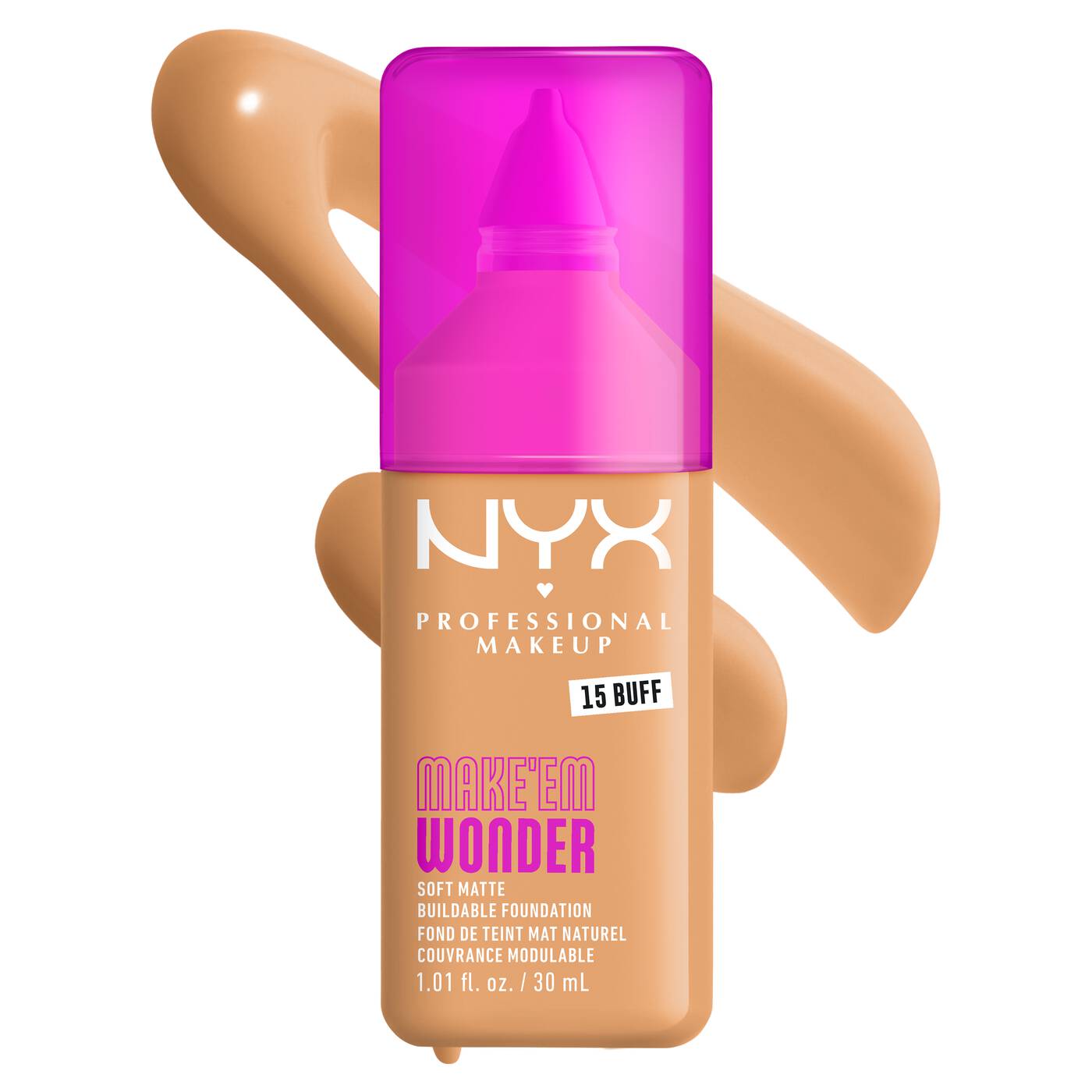 Nyx - Make 'Em Wonder Soft Matte Buildable Foundation - 30ml