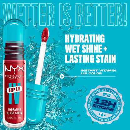 NYX Professional Makeup Lip IV Hydrating Lip Gloss Stain