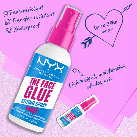 NYX - The Face Glue Setting Spray - 60ml