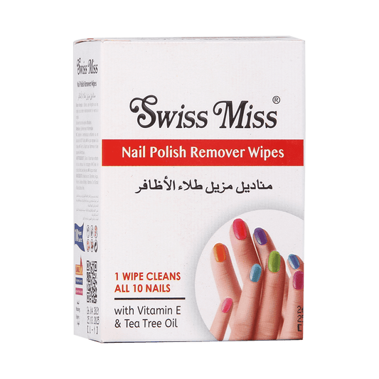 Swiss Miss - Nail Polish Remover Wipes 10Pcs