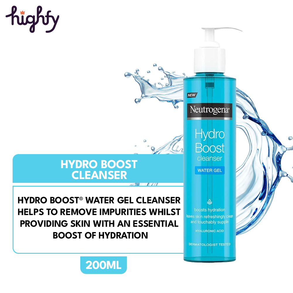 Neutrogena Hydro Boost Water Gel Cleanser 200ML - Highfy.pk