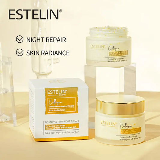 Estelin - Bouncy & Firm Collagen Night Cream 50g