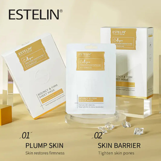 Estelin - Bouncy & Firm Collagen Sheet Mask 25g