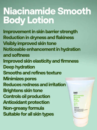 B&B Derma - Â€Â¦Â€Â¦Niacinamide Smooth Body Lotion
