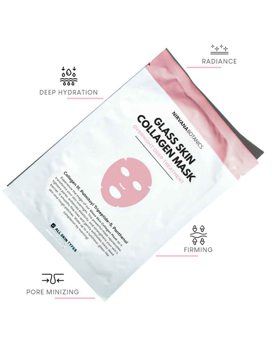 Nirvana Botanics - Korean Glass Skin Collagen Mask