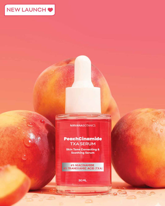 Nirvana Botanics - Peachcinamide TXA Serum (6% Niacinamide, 4% TXA)