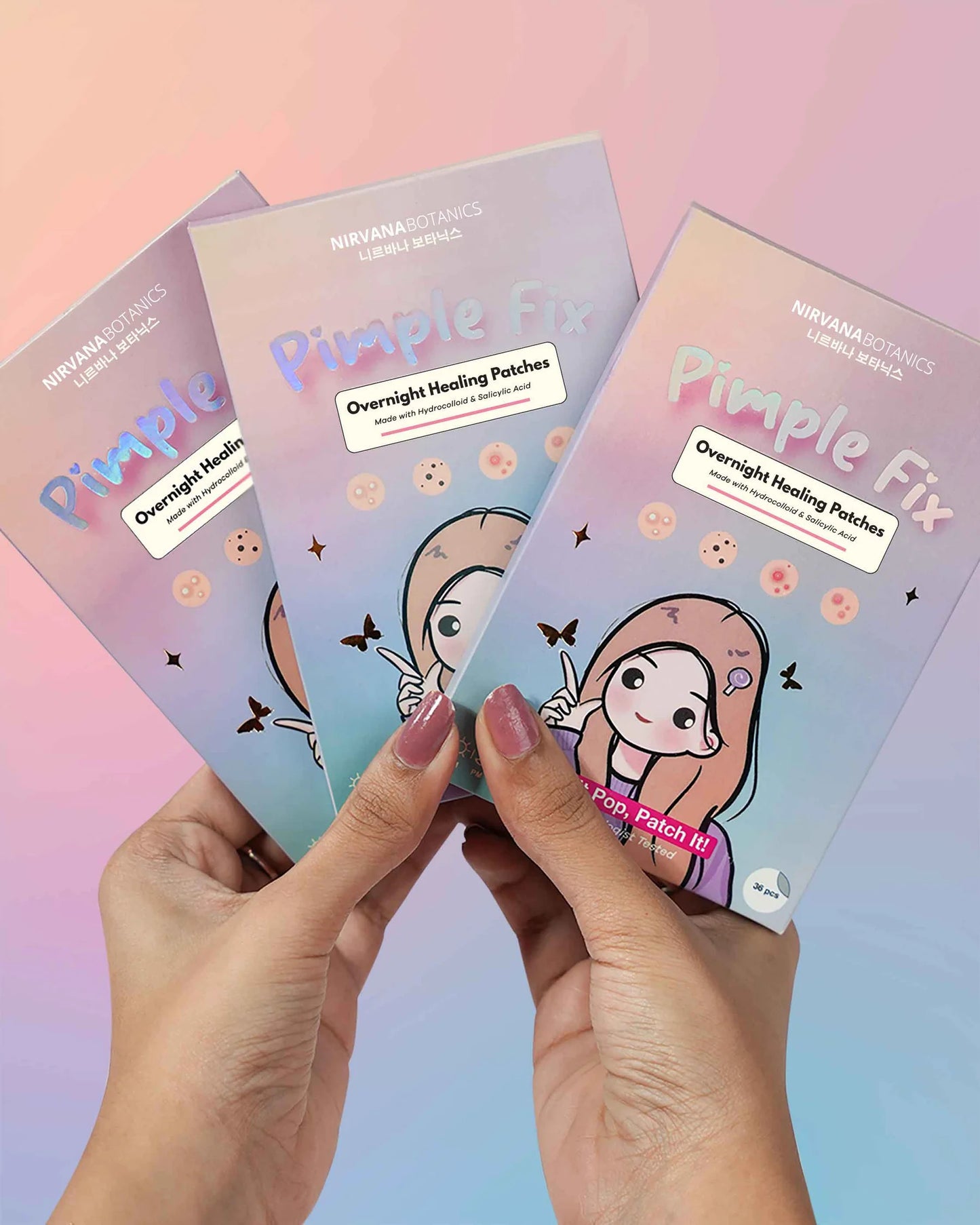 Nirvana Botanics - Pimple Fix Overnight Healing Patches