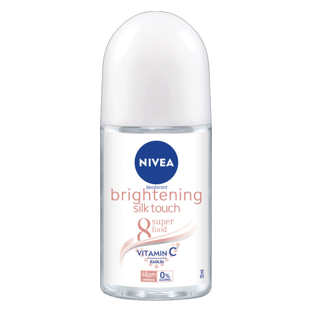 Nivea - Deodorant Roll On Women Extra Bright Silk Touch