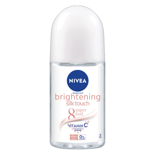 Nivea - Deodorant Roll On Women Extra Bright Silk Touch