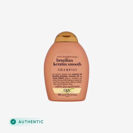 OGX Ever Straightening + Brazilian Keratin Smooth Shampoo 385Ml