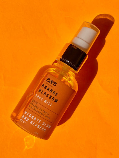 B&B Derma - Orange Blossom - Orange Blossom Face Mist On The Go 50Ml