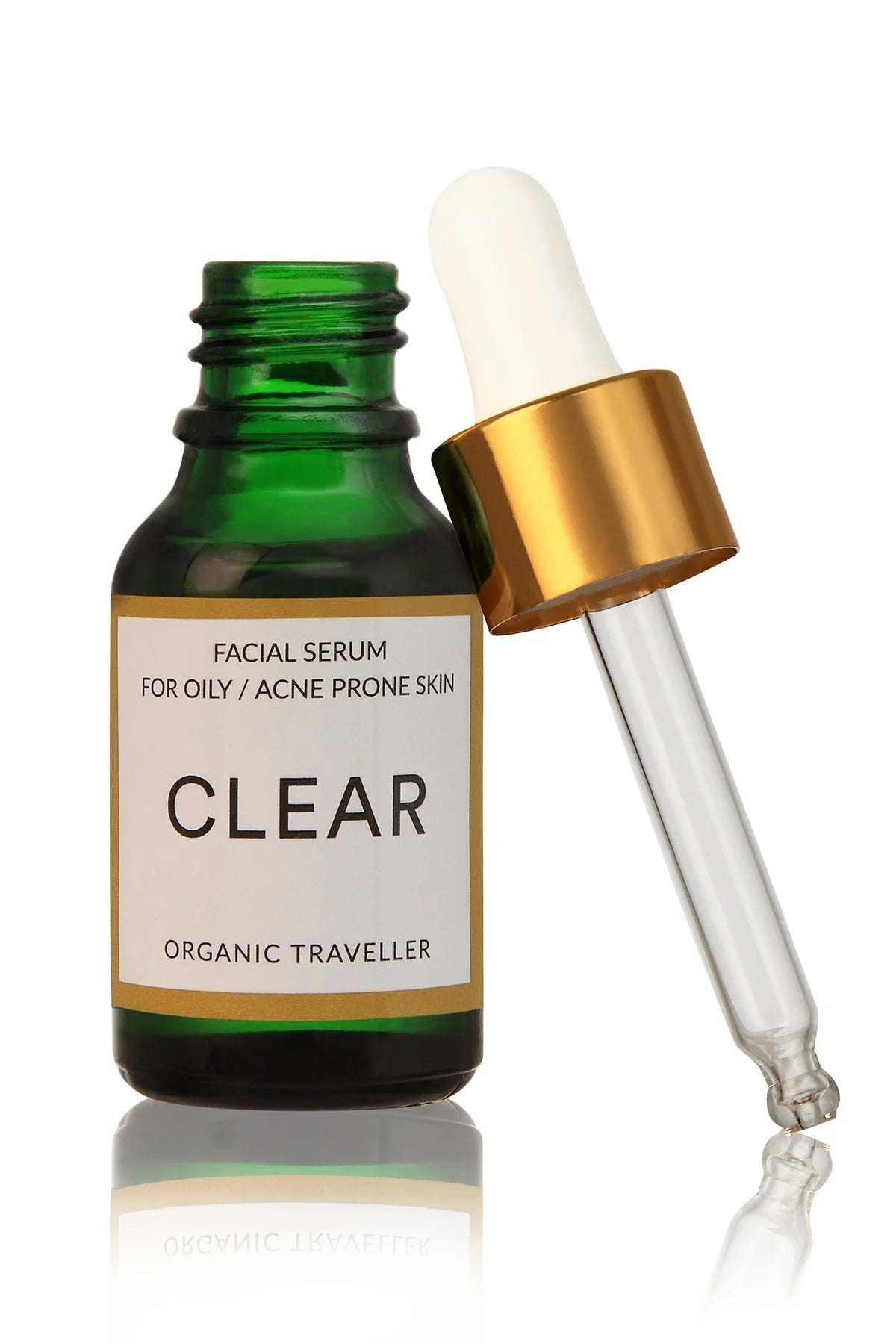 Organic Traveller - Clear: Acne clearing serum