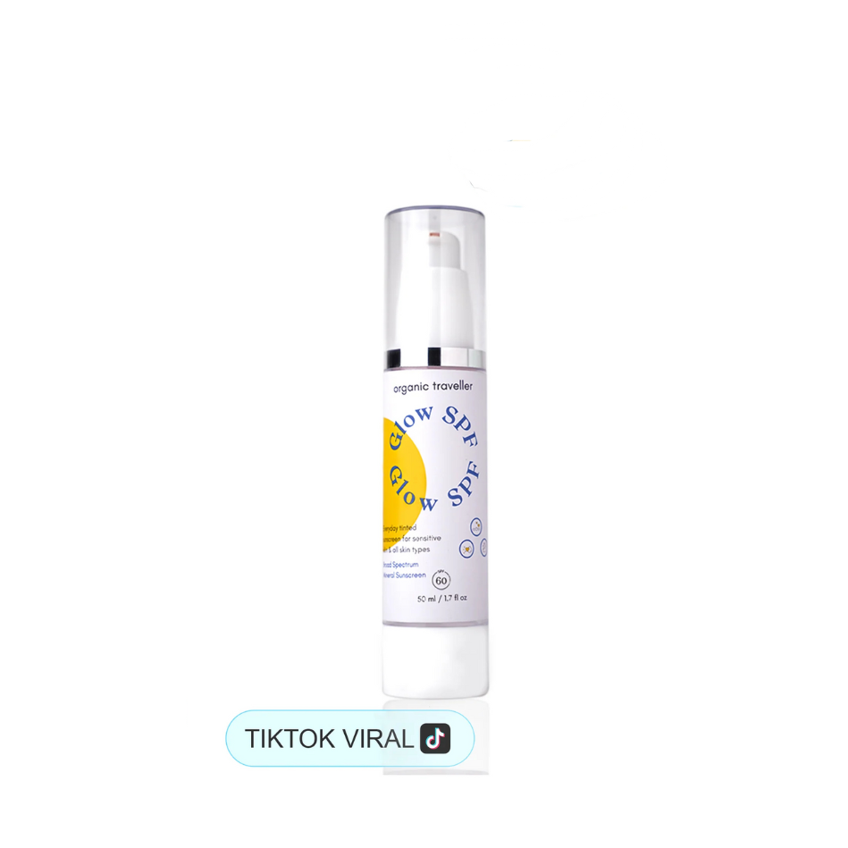 Organic Traveller - Glow SPF: Tinted Sunscreen