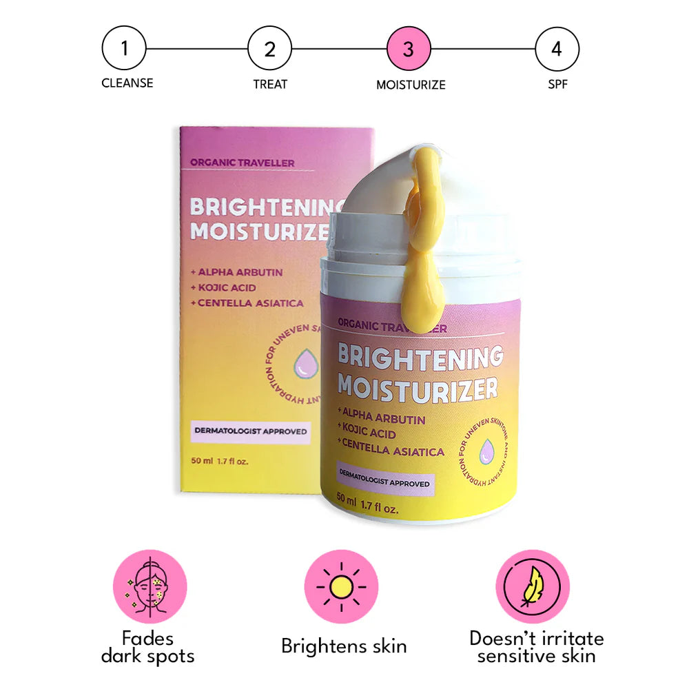 Organic Traveller - Brightening Moisturizer