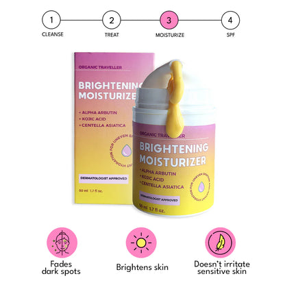 Organic Traveller - Brightening Moisturizer