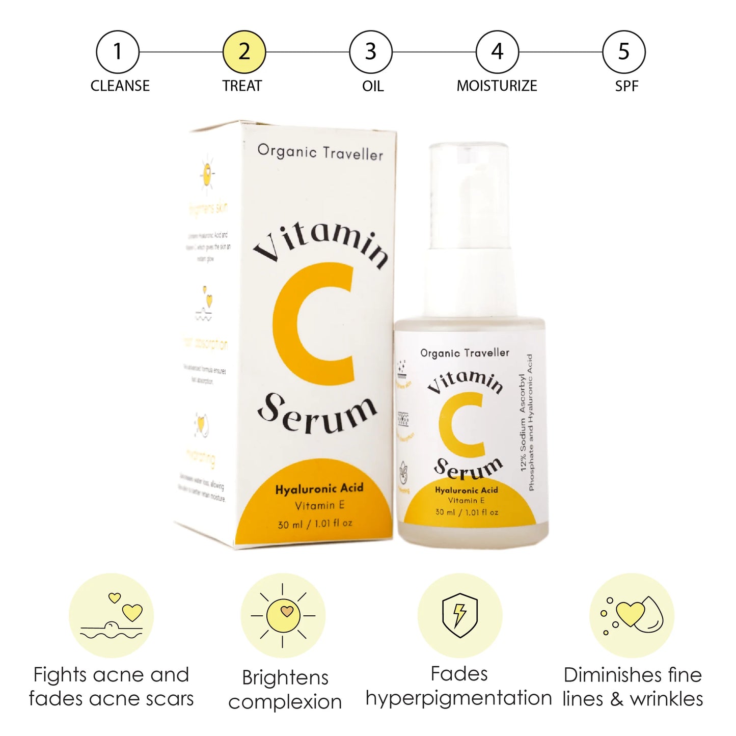 Organic Traveller - Super C: Vitamin C serum