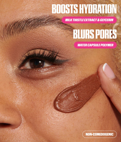 Huda Beauty - Easy Blur Silicone Free Smoothing Primer Bronze Fudge - 30ML