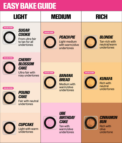 Huda Beauty - Easy Bake Loose Baking & Setting Powder Mini 6g