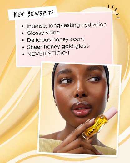 Gisou - Honey Infused Hydrating Lip Oil - 8 Ml