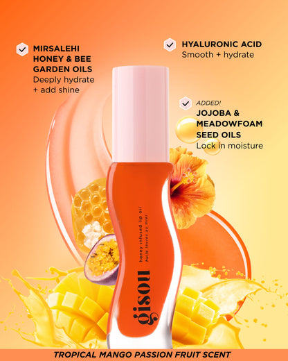 Gisou - Honey Infused Hydrating Lip Oil - 8 Ml