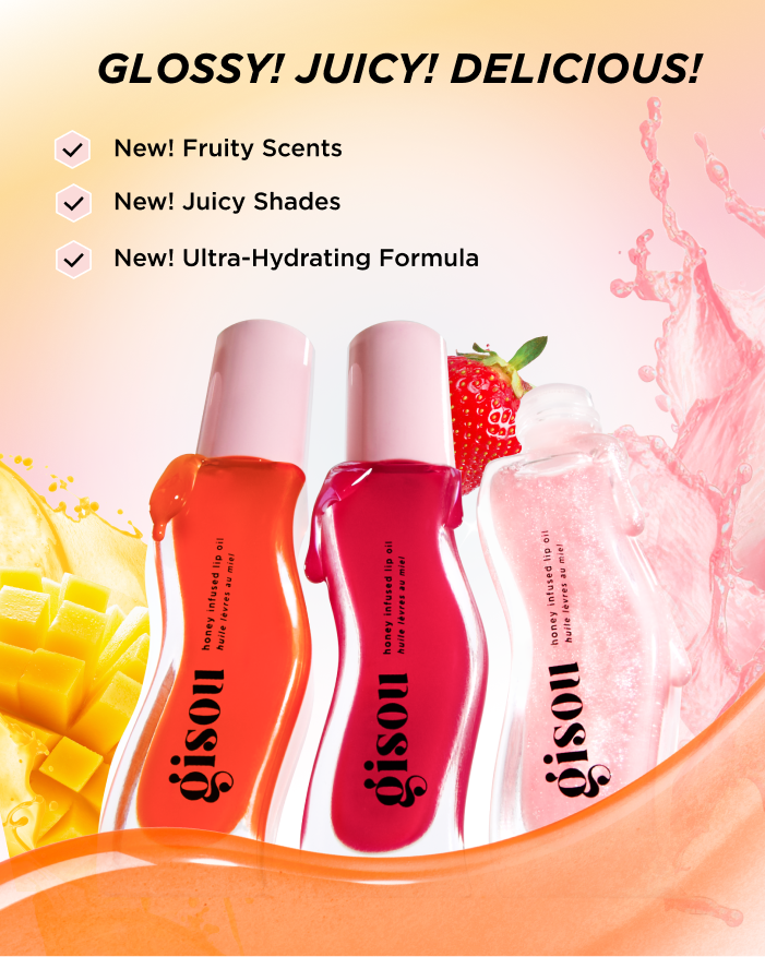 Gisou - Honey Infused Hydrating Lip Oil - 8 Ml