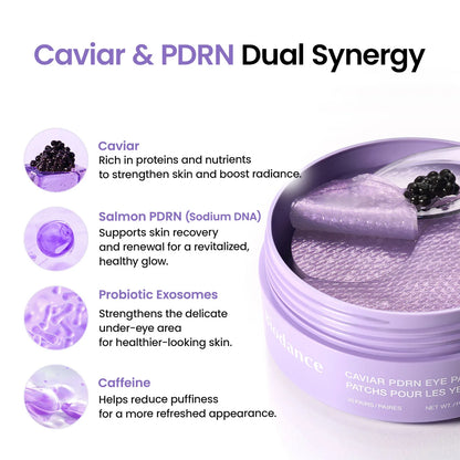 Biodance - Caviar PDRN Eye Patches - 30 Pairs