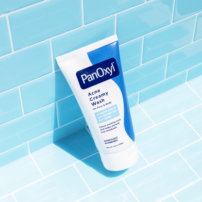 Panoxyl Benzoyl Peroxide 4% Daily Control Acne Creamy Wash 6 Oz (170G)